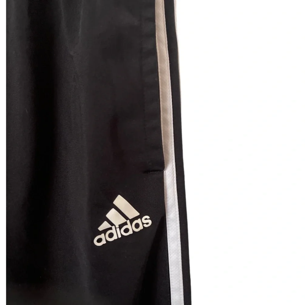 Adidas Side Stripe Tricot Track Pants Black Men’s‎ Small